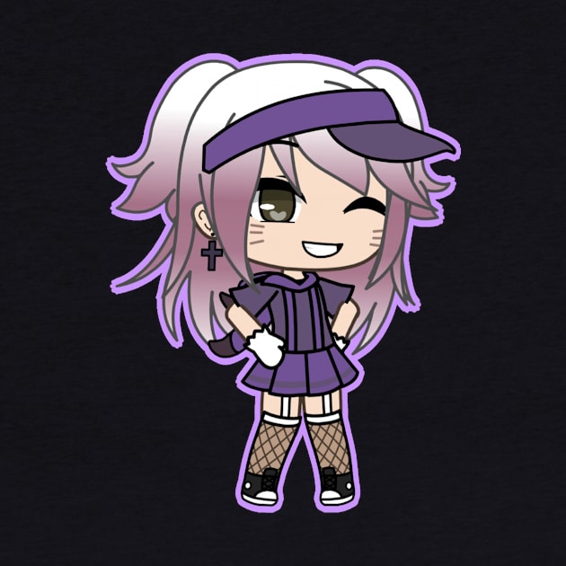 Gacha Purple Cuteness By Froggy by Itz toca froggy